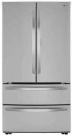 27 cu. ft. 4-Door French Door Refrigerator with Internal Water Dispenser in PrintProof Stainless Steel