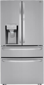 23 cu. ft. Smart Wi-Fi Door-in-Door Standard Depth Refrigerator with Craft Ice Maker