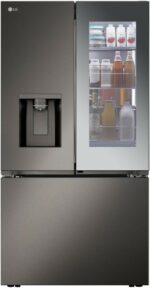 31 cu. ft. Smart Standard-Depth MAX French Door Refrigerator with Four Types of Ice and Mirror InstaView