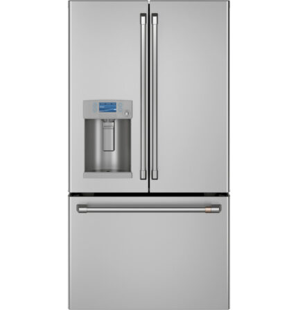 22.2 cu.ft. Smart French Door Refrigerator with HOT WATER Dispenser in Stainless Steel, Counter Depth and Energy Star