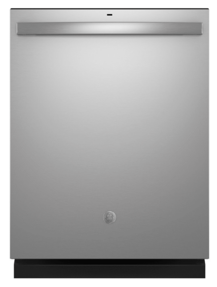 GE 24 in. Smart Built-In Tall Tub Top Control Stainless Steel Dishwasher w/Stainless Interior Door and Plastic Tub, 50dBA - Image 1