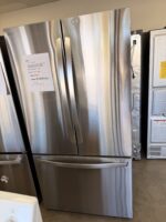 27 cu.ft. Smart Counter-Depth MAX French Door Refrigerator with Internal Water Dispenser in PrintProof Stainless Steel - Image 2