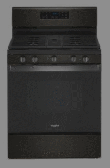 5.0 cu.ft. Gas Range with Self Cleaning and Center Oval Burner in Stainless Steel
