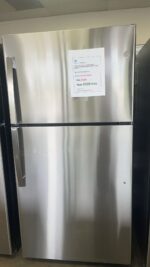 21.9 cu. ft. Top Freezer Refrigerator in Fingerprint Resistant Stainless Steel, Garage Ready - Image 2