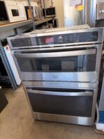 30 in. Double Electric Wall Oven with Built-In Microwave in Stainless Steel - Image 3