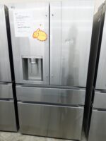 29 cu.ft. SMART Standard Depth MAX French Door Refrigerator with Full Convert Drawer in PrintProof Stainless Steel - Image 2