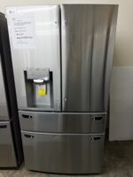 30 cu.ft. 4-Door French Door Refrigerator Full Convert Drawer, Smart Cooling and Craft Ice, PrintProof Stainless Steel - Image 2