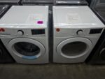 4.5 cu.ft. Ultra Large Front Load Washer/7.4 cu.ft. Vented Stackable Gas Dryer in White with Sensor Dry Technology - Image 2