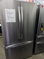 27 cu.ft. Smart Counter-Depth MAX French Door Refrigerator with Internal Water Dispenser in PrintProof Stainless Steel - Image 2