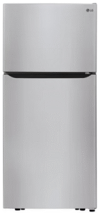 30 inch W 20cu.ft. Top Freezer Refrigerator w/Multi-Air Flow and Reversible Door in Stainless Steel, Energy Star