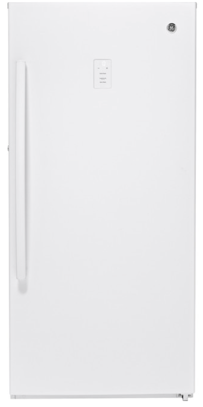 Garage Ready 14.1 cu.ft. Frost Free Defrost Upright Freezer in White