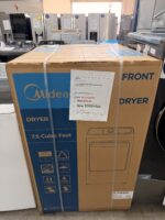 7.5 cu.ft. Rersible Side Swing Door Gas Dryer (White) - Image 2