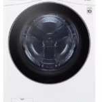 4.5 cu.ft. Stackable SMART Front Load Washer in Black Steel with Steam and TurboWash360 Technology