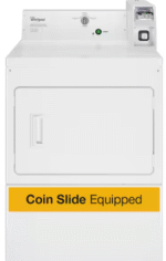 7.4 cu.ft. 120-volt White Commercial Gas Vented Dryer