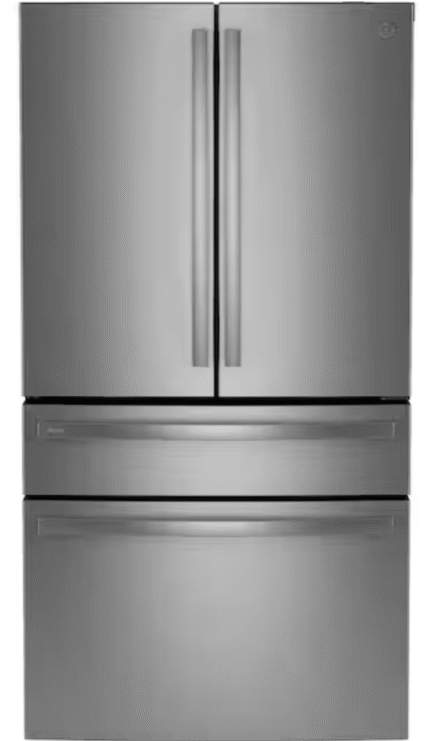 GE Profile 28.7cu.ft. 4-Door French Door refrigerator in Stainless Steel with Dual-Dispense Autofill Pitcher