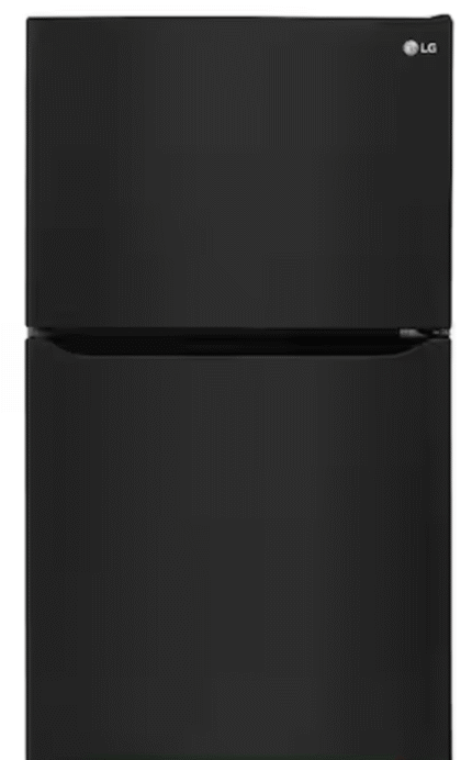 30 in. W 20 cu.ft. Top Freezer Refrigerator w/Multi-Air Flow and Reversible Door in Black, Energy Star