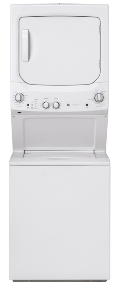 GE Unitized Spacemaker 3.8 cu.ft. Capacity Washer with Stainless Steel Basket and 5.9 cu.ft. Capacity Electric Dryer