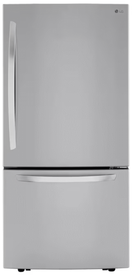 26 cu.ft. 33 inch Wide Bottom Freezer Refrigerator Stainless Steel