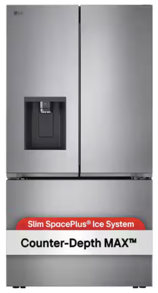 Deskeen 2026-06-12 at 01.41.31 PM@2x LG 26cu.ft. Counter Depth MAX 3-Door French Door Refrigerator with Ice and Water Dispenser - Image 1