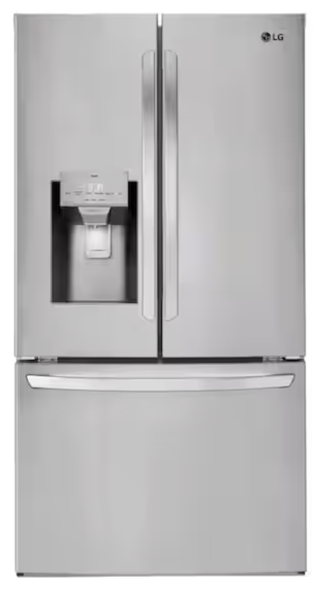 Deskeen 2026-06-12 at 01.57.41 PM@2x LG 28cu.ft. 3 Door French Door, Standard Depth Refrigerator with Dual Ice Makers - Image 1
