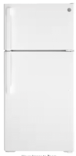 GE Energy Star 15.6cu.ft. Top-Freezer Refrigerator