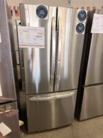LG 22cu.ft 30 inch Wide French Door Refrigerator - Stainless Steel - Image 2