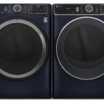 GE Profile 7.8cu.ft Capacity Smart Front Load Gas Dryer with Steam and Sanitize Cycle/GE Energy Star 4.8cu.ft. Capacity Smart Front Load Washer with UltraFresh Vent System with OdorBlock and Sanitize w/Oxi