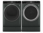 GE Profile 5.5 cu.ft. Capacity Smart Front Load Energy Star Steam Washer with UltraFresh Vent System+ and Smart Wash & Smart Rinse/GE Profile Energy Star 7.8cu.ft. Capacity Smart Front Load Electric Dryer with Steam and Sanitize Cycle (FREE MATCHING PEDESTAL INCLUDED)